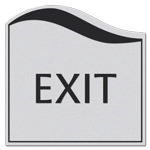 Exit Egress Sign - CA Compliant