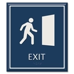 Exit Sign w/ Symbol