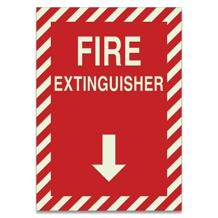 Fire Extinguisher w/ Arrow - LaserGlow