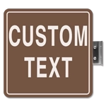 Flag Overhead - Custom Text