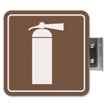 Flag Overhead - Fire Extinguisher