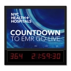 Flip Cover Countdown Timer with Changeable Inserts