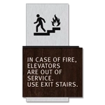 In Case of Fire, Elevators Are Out of Service...