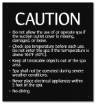 ISPSC Spa Rules Sign