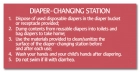 MAHC Diaper-Changing Station Signage