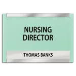 Manager on Duty Sign w/ Nameplate