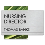 Manager on Duty Sign w/ Nameplate