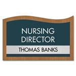 Manager on Duty Sign w/ Nameplate