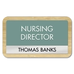 Manager on Duty Sign w/ Nameplate