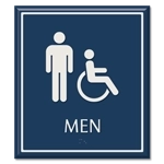 Men Sign w/Male & ISA Symbols