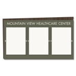 Message Display w/3 Insert Holders