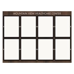 Message Display w/8 Insert Holders