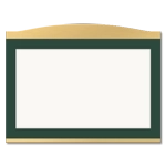 Message / Evac Holder for 8.5" x 14" Paper