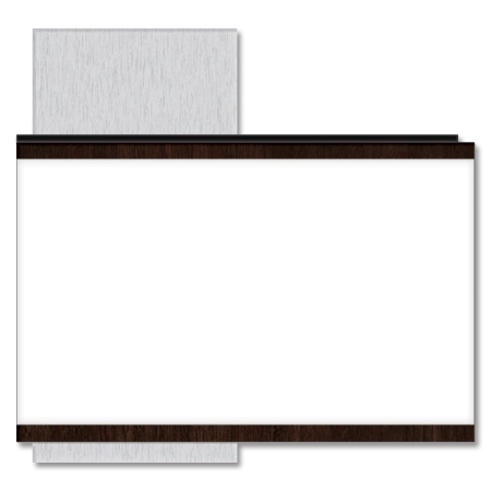 Message / Evac Holder for 8.5" x 14" Paper