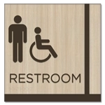 Restroom w/ Male & ISA Symbols