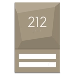 Room Number Sign - 2 Slots