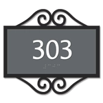 Room Number Sign