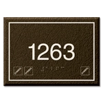 Room Number Sign w/Symbols