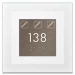 Room Number Sign w/Symbols