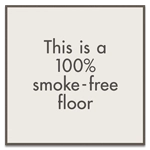 Smoke-Free Floor Sign