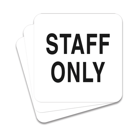 Staff Only - 3 Pack