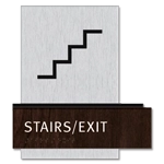 Stairs Sign w/ Symbol