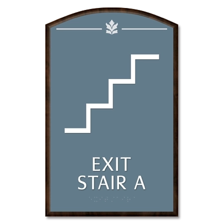 Stairway Exit Sign - DC Compliant