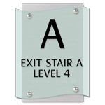 Stairway ID Sign - NYC Compliant
