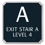Stairway ID Sign - NYC Compliant