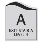 Stairway ID Sign - NYC Compliant