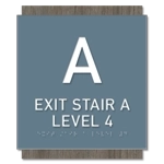 Stairway ID Sign - NYC Compliant