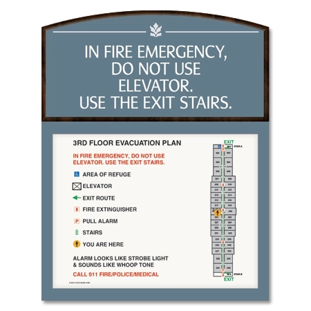 Standard Elevator Evacuation Plans - NYC Compliant
