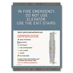 Standard Elevator Evacuation Plans - NYC Compliant