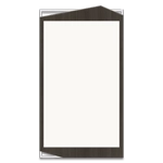 Vertical Message / Evac Holder for 8.5" x 11" Paper