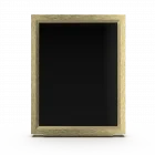 Wall Mounted Sign Frame - Includes Frame, Plexiglass & Back Panel