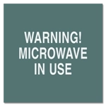Warning! Microwave In Use