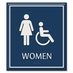 Women Sign w/Female & ISA Symbols