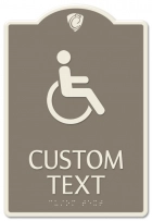 2-Line Custom Regulatory Sign