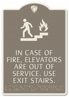 In Case of Fire, Elevators Are Out of Service...