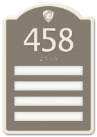 Patient Room Number - 4 Slot