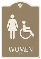 Women Sign w/Female & ISA Symbols