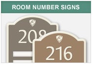 Room Number Signs