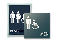 ada restroom signs