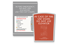 elevator evacuation plans