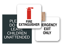 facility policy signs