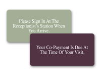 office policy signs