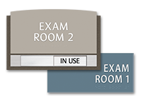 exam room signage