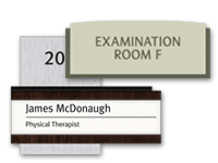 exam room signage