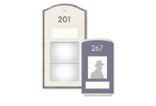 Resident Room Signs