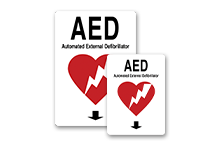AED Signs and Defibrillator Signage